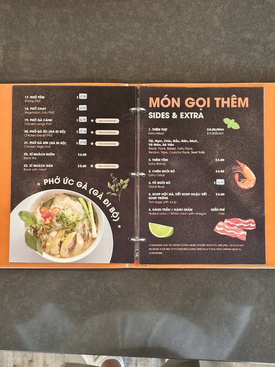 PHO LOVERS 1 Menu - Image 3