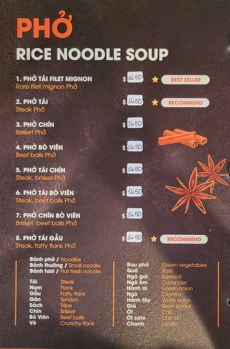 PHO LOVERS 1 Menu - Image 6